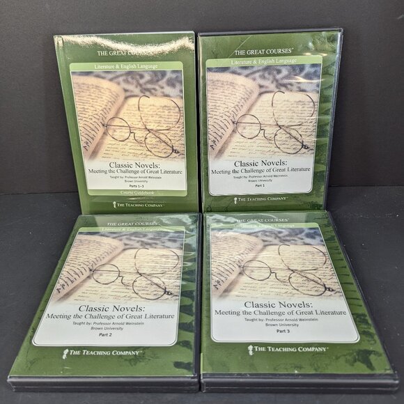 The Great Courses Literature & English Language Classic Novels 1-3 & Guidebook - Picture 1 of 7
